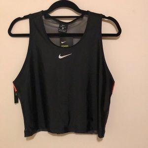 Nike Power Dri Fit Tank with Mesh Back XL